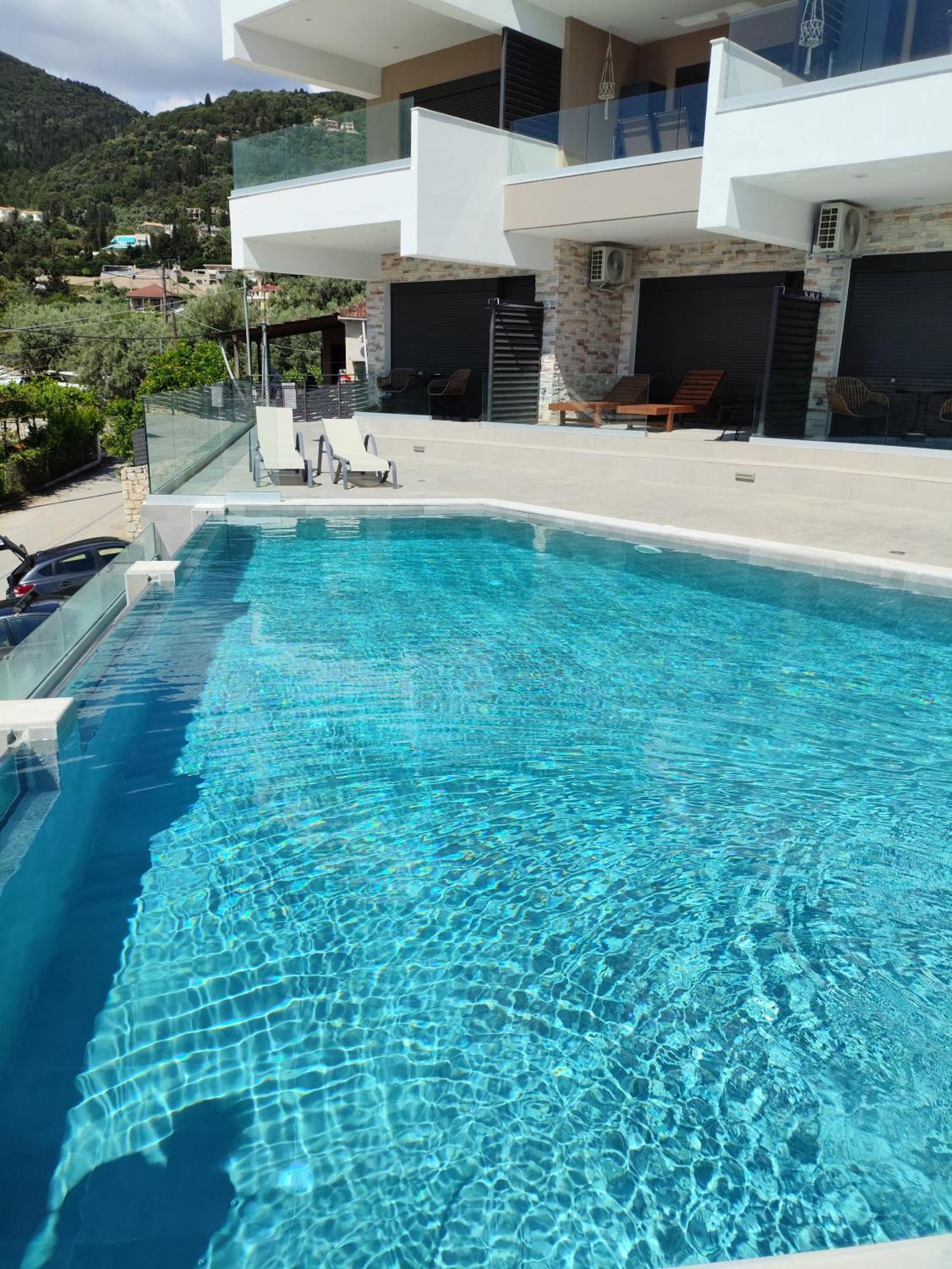 Inda Loft Lefkada Lägenhet Nikiana Exteriör bild