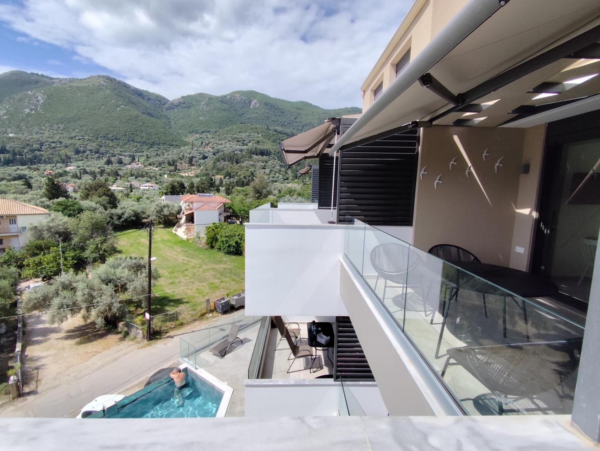 Inda Loft Lefkada Lägenhet Nikiana Exteriör bild