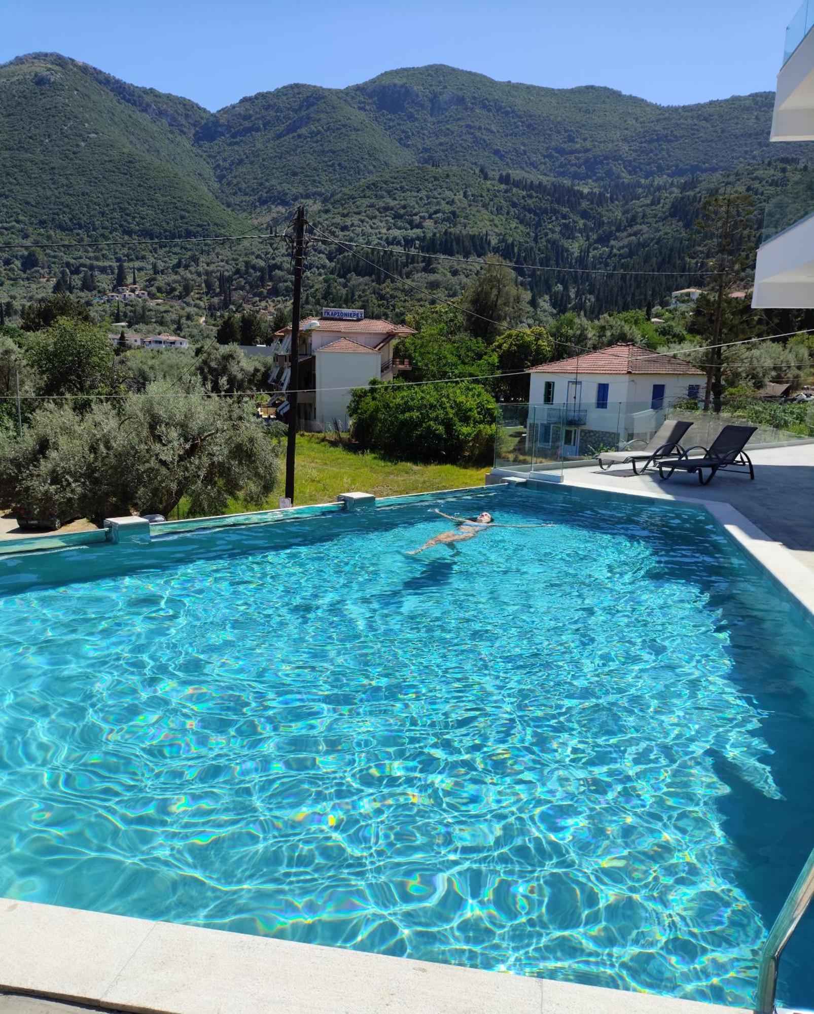 Inda Loft Lefkada Lägenhet Nikiana Exteriör bild